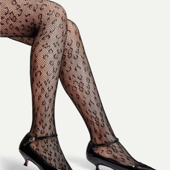 Leopard print stocking - Picture 3 of 4